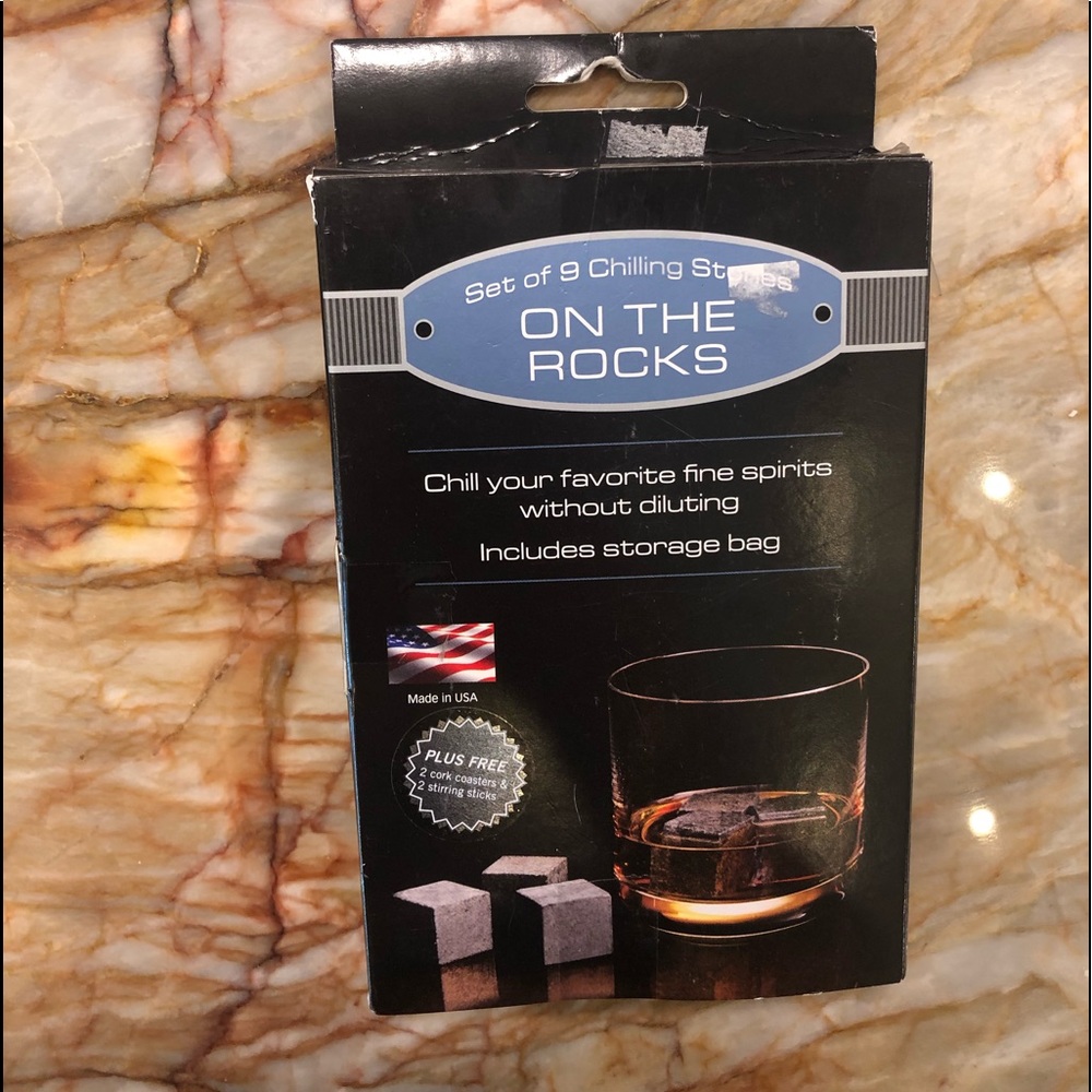 TableCraft On the Rocks 9 Chilling Stones
